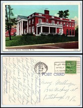 WEST VIRGINIA Postcard - Charleston, Governor&#39;s Mansion L36 - £2.54 GBP