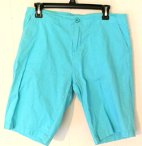 Caribbean Joe shorts size 8 women blue pockets - $12.62