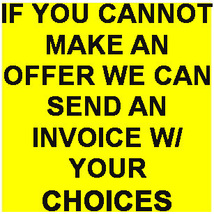 IF YOU CANNOT MAKE A BEST OFFER MESSAGE & WE WILL SEND AN INVOICE TO YOU MAGICK  image 2