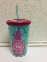 10OZ. REUSABLE BPA FREE &quot;STAND TALL...&quot; PRINTED CUP, FREE SHIPPING - £7.04 GBP