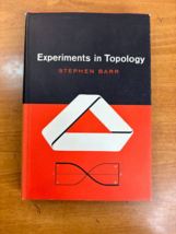 1964 Experiments in Topology by Barr Mathematics Hardcover w/ Dust Jacke... - £20.42 GBP
