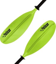 Pelican Aluminum Kayak Paddles 87-Inch / 220Cm For Kayaking, Lime And Orange - £37.71 GBP