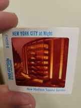 Set of 3 Rare Vintage 1978 Pana-Vue Slides of New York City at night - £4.78 GBP