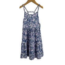 Harper Canyon Tropical Print Blue Purple Sleeveless Dress Size 5 New  - $17.35