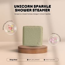 Unicorn Sparkle Scented Shower Steamer – Sweet, Fruity, and Dreamy - $14.90 CAD