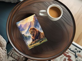 Majestic Lion Spiral Notebook, Animal Lover Gift, Nature Journal, Inspir... - €14,66 EUR