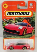 2024 Matchbox Porsche 911 Carrera Cabriolet #79 Red Car 1/64 - £6.93 GBP