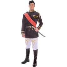 Underwraps Men&#39;s Charming Prince, Black/Red/White, One Size - £56.21 GBP