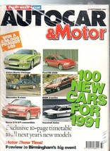 AUTOCAR &amp; MOTOR  12 September 1990 - Aston Martin Vantage - £3.85 GBP