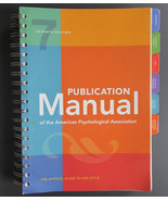 Publication Manual 7th Ed of the American Psychological Association VGoo... - $47.05 CAD