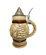 Vintage Avon Tall Ships Beer Stein from 1977 Handcrafted in Brazil by Ceramarte