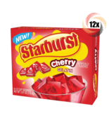 12x Packs Starburst Cherry Flavored Gelatin | 3.91oz | Fat Free | Fast S... - £32.40 GBP