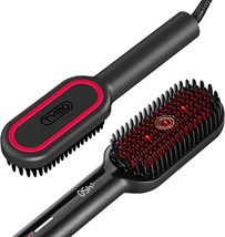 TYMO Upgraded Hair Straightener Brush - Ionic Plus Straightening Brush - $24.02