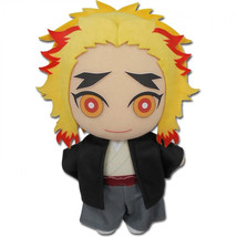 Demon Slayer Senjuro Rengoku 8&quot; Sitting Plush Doll Multi-Color - £23.81 GBP