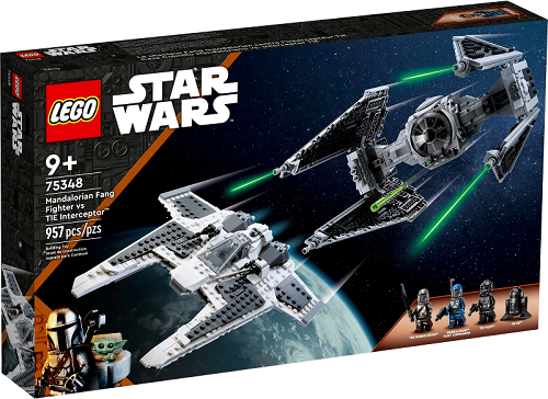 Primary image for LEGO Star Wars Mandalorian Fang Fighter vs TIE Interceptor (75348) (See Details)