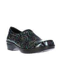 Easy Works by Easy Street Tiffany Iridescent Slip-Resistant Clogs Size 8... - £27.61 GBP