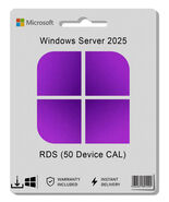 Microsoft Windows Server 2025 RDS (50 Device CAL) - $109.99