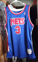 Mitchell &amp; Ness Drazen Petrovic Nets Authentic Jersey Size 54 Hardwood C... - £50.60 GBP