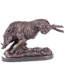 Bronze Wild Boar Sculpture Signed By Barye Wild Boar, Barye, Animal Art, Signed  - £223.18 GBP