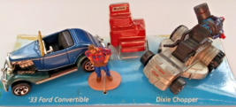 Hot Wheels Home Improvement Die Cast Set Dixie Chopper, &#39;33 Ford, Tools ... - £10.24 GBP