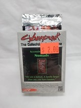 Vintage Set Of Cyberpunk Nomads Starter Deck And 4 Booster Packs - $59.39