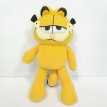Garfield Orange Black Cat Plush Stuffed Animal Vintage Standing 8&quot; Play ... - $25.08 CAD