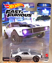 2023 Hot Wheels Premium Fast &amp; Furious 2/5 &#39;67 Chevy Camaro Offroad Gray w/RR&#39;s - £10.98 GBP