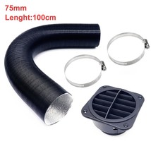 75mm / 60mm  Heater Duct Hose Pipe Air Duct Air Vent Outlet Hose Clip For Webast - £76.47 GBP