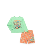 TMNT Toddler Boy Rash Guard &amp; Swim Trunk 2-Piece Set,  Multicolor Size 4T - €16,25 EUR