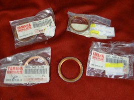 4 Yamaha Gaskets, Exhaust, NOS 1992-18 Many Models, 90430-38054-00, 3GD-14613-00 - £10.15 GBP