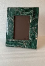 Mothers day gift | Luxury Handcrafted | Agate photo frame | Real crystal... - $156.42