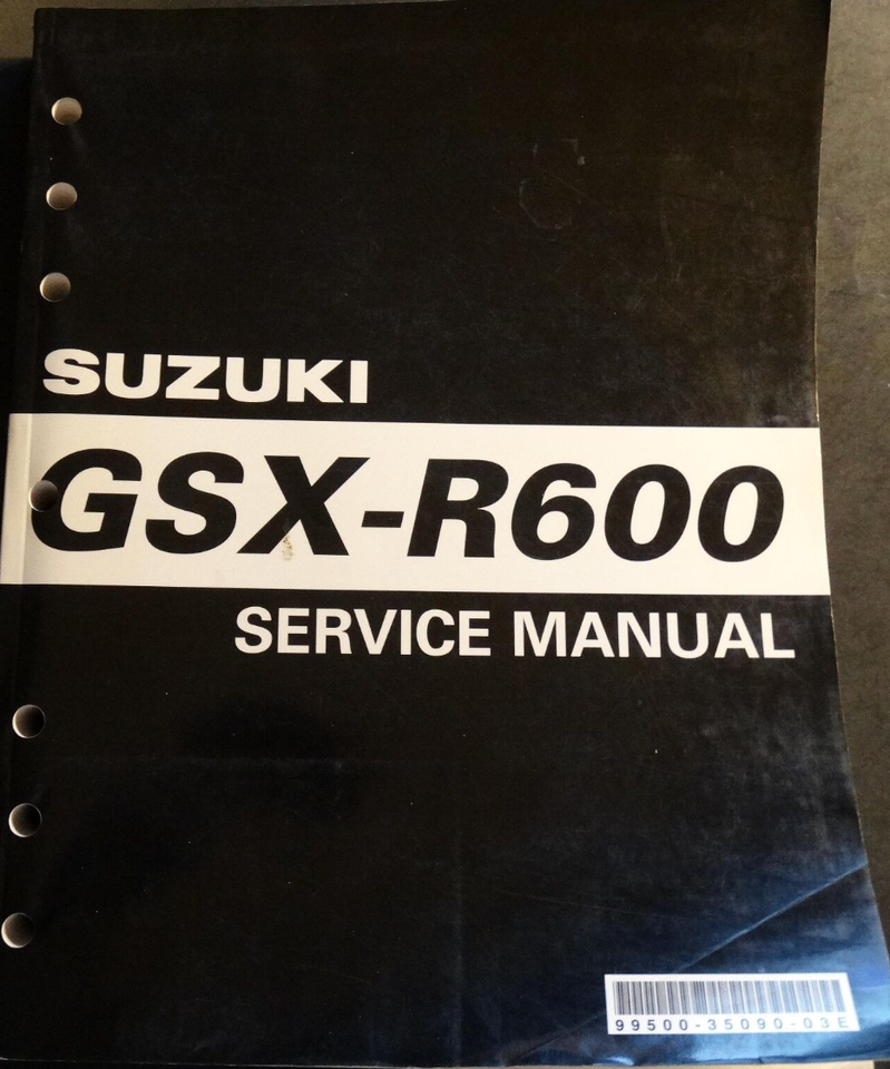 Manuel De Réparation De Service Suzuki 99500-35090-03E GSX-R600 K4 OEM - $25.02