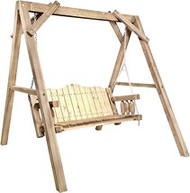 Montana Woodworks Homestead Collection Lawn Swing, Exterior Stain Finish - $1,414.99