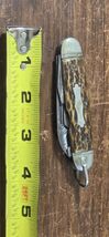 Vintage Folding Utica Camping 4 Blade Pocket Knife With Multiple Tools N... - $74.25