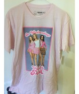NEW Women&#39;s Mean Girls On Wednesdays We Wear Pink Short Sleeve Large T-S... - $15.26