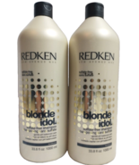 2 Bottles Redken Blonde Idol Sulfate Free Shampoo 33.8 oz. Each - $216.97 CAD