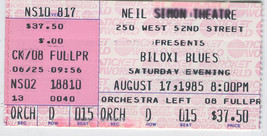 Biloxi Blues 1985 Ticket Stub From Neil Simon Theatre Citibank back promo - $6.75