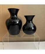 Vintage Glass Vase Black Amethyst Small READ - €26,45 EUR