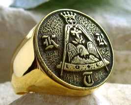 SIZE 10 MASONIC RING - $610.09 MXN