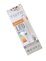 T10/T30 glass LED Edison bulbs 4W/clear dimmable 4 Pack - £7.72 GBP