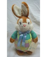 VINTAGE 1989 American Greeting BLOOMER BUNNY 11&quot; Plush STUFFED ANIMAL TO... - $24.74