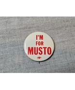 Vintage Ray Musto Pennsylvania House Campaign Pin/Button, 1.25&#39;&#39; Diameter - £7.47 GBP
