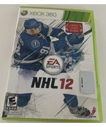NHL 12 (Microsoft Xbox 360, 2011) CIB W/manual EA Sports Good Condition - $174.34 MXN