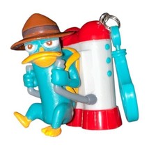 Perry The Platypus Flashlight Keychain Figure Phineas &amp; Ferb Backpack Cl... - $9.89