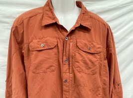 Wrangler Outdoor Series Orange Rust Men Shirt XXL - $285.10 MXN