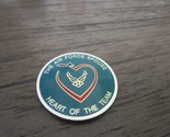 USAF Air Force Spouse Heart Of The Team Challenge Coin #736U - $8.90