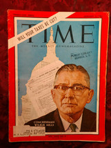 TIME Magazine January 11 1963 Jan 1/11/63 Congressman WILBUR MILLS - £5.07 GBP