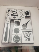 Stampin Up HAVE A BALL Sports Set 1997 Rubber Stamps - $10.00