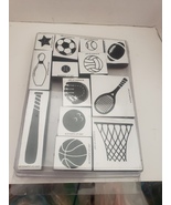 Stampin Up HAVE A BALL Sports Set 1997 Rubber Stamps - $185.61 MXN