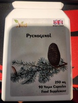 Pycnogenol antioxidants natural and organic 250mg   90 capsules 8 thumb200
